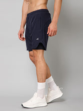 MB MUSCLE FIT SHORTS-NAVY